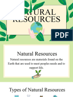 NATURAL RESOURCES and CARE ACTIVITIES