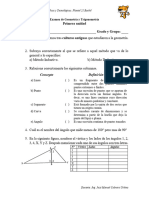 Examen 1a Unidad Geo y Trig