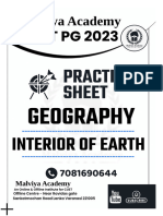 Interior of Earth Practice Sheet - 15770432 - 2023 - 03 - 18 - 17 - 38