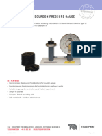 H3a Calibration Pressure Gauge Datasheet