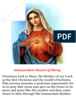 Novenna Immaculate Heart of Mary