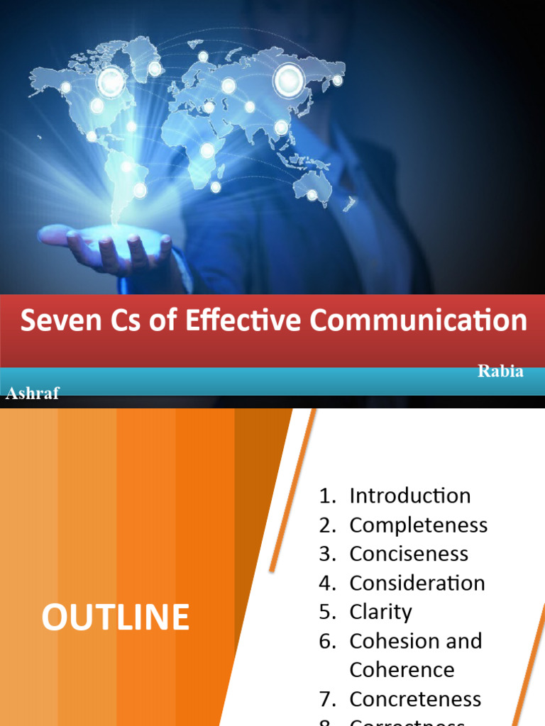 Seven Cs of Effective Communication | Download Free PDF | Communication ...