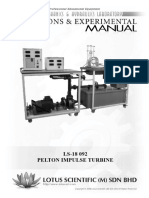 Lab 10 Pelton Impulse Turbine