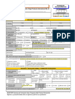 Ficha de Inscripción