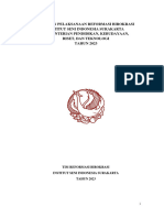 Dokumen Laporan Kerja Pembangunan Zona Integritas FSRD (2023-1)