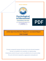 PECS Example Autism ASD ADHD Report - M 16857773