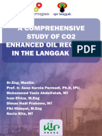 A Comprehensive Study of CO2 Enhanced Oil Recovery in The Langgak Field