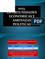 Oportunidades Economicas y Amenazas Politicas PDF