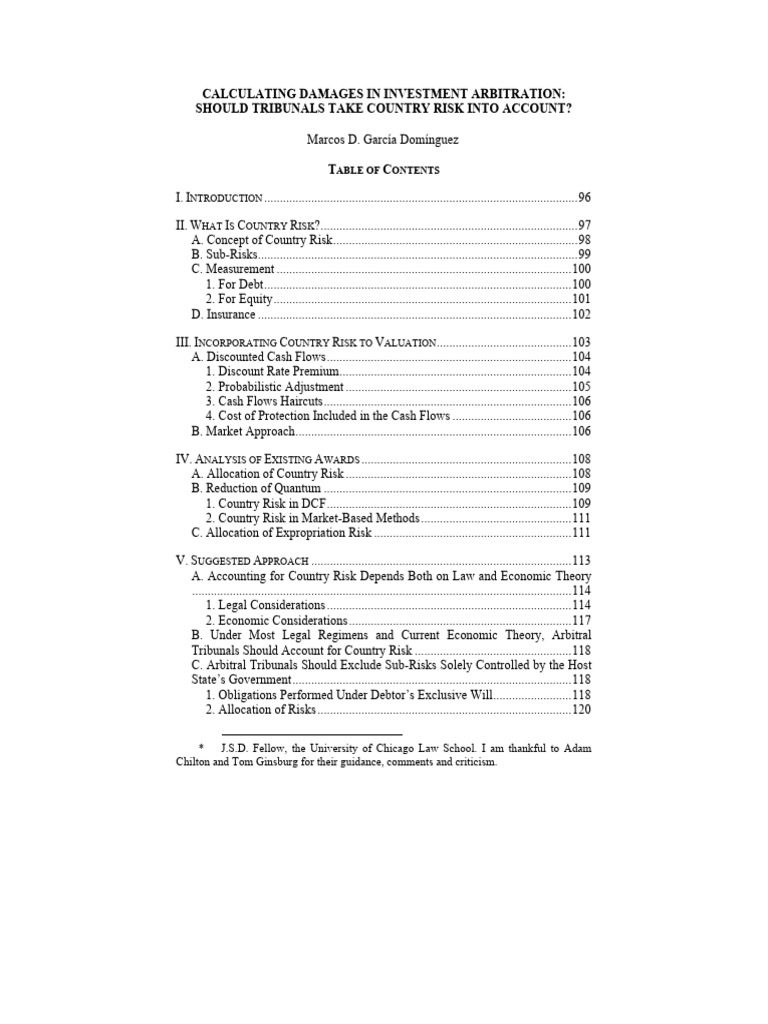 Investment Arbitration and Country Risk 1711783556 PDF Discounted