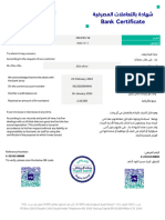 Bank Certificate: Date:: Corresponding To