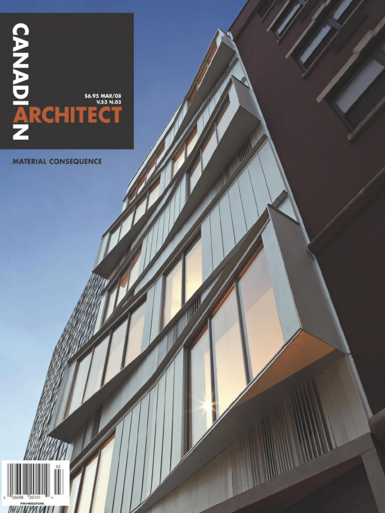 CANADIAN ARCHITECT - Vol.53, .3 March 2008 | PDF