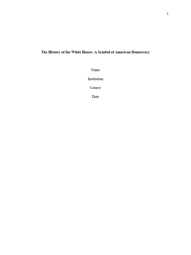 THE WHITE HOUSE PRIMARY SOURCES visual data 4