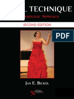 Vocal Technique A Physiologic Approach by Jan E. Bickel