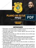 PPGO - Plano de Estudos - Mentoria Leonardo Alves