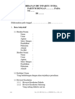 Format Askeb Bersalin