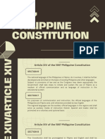 1987 PHILIPPINE CONSTITUTION ARTICLE XIV SECT 6-7 (Group 2)