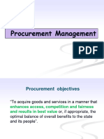 Procurement Management