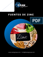 Fuentes de Zinc - CEAN Prime