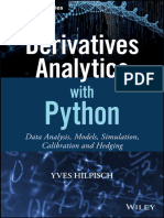 Derivative Analytics With Python
