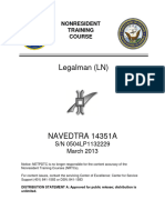 NAVEDTRA 14351A Legalman (LN)