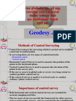 Geodesy - Class 3 Methods of Control Surveying - Levelling
