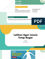 Latihan Agar Lansia Tetap Bugar