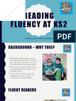 Reading Fluency at ks2 PORTSLADE PARTNERSHIP PROJECT