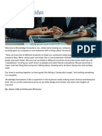 Press Release Professional Doc in Light Blue Light Green Grey Gradient Style