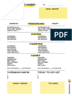 Goal Setting Harian