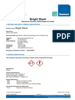Bright Wash-Safety Data Sheet