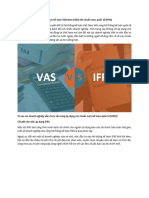 Từ chuẩn mực kế toán Việt Nam (VAS) tới chuẩn mực quốc tế (IFRS)