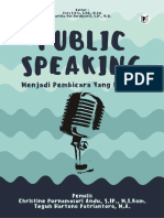 PUBLIC SPEAKING Menjadi Pembicara Yang Menarik