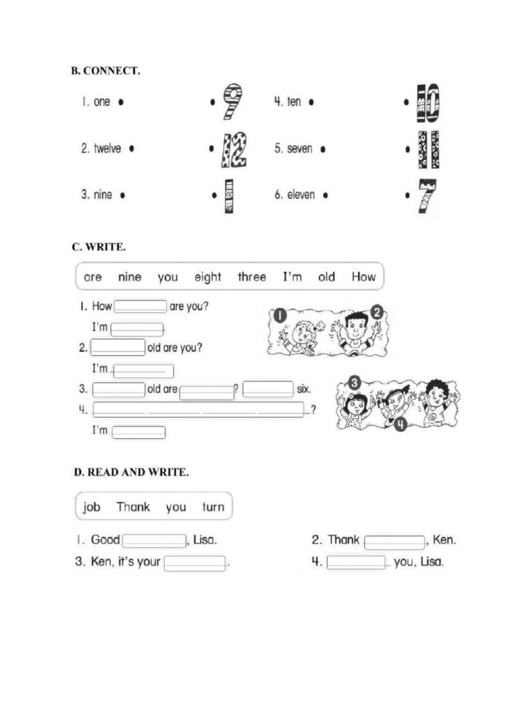 EU1 Test Unit 3 + 4 | PDF
