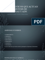 Antibioticos Que Actuan en La Sistesis de Proteinas