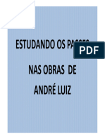 ESTUDANDO OS PASSES Nas Obras de André Luiz