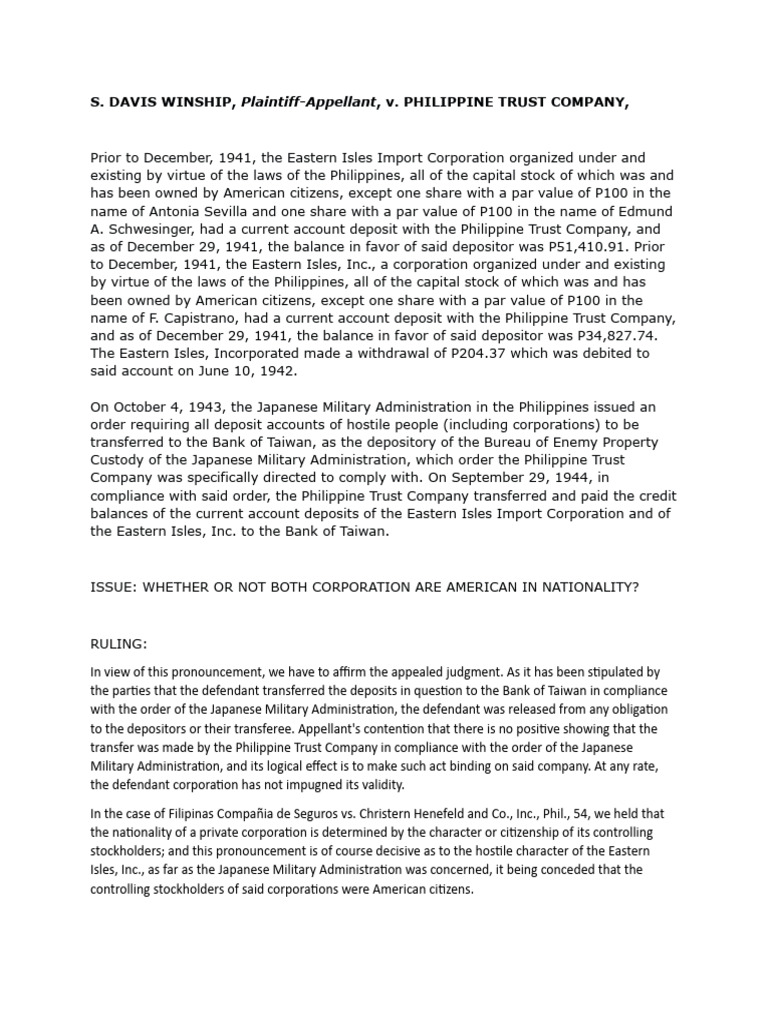 davis-winship-vs-philippine-trust-company-pdf-deposit-account-banks