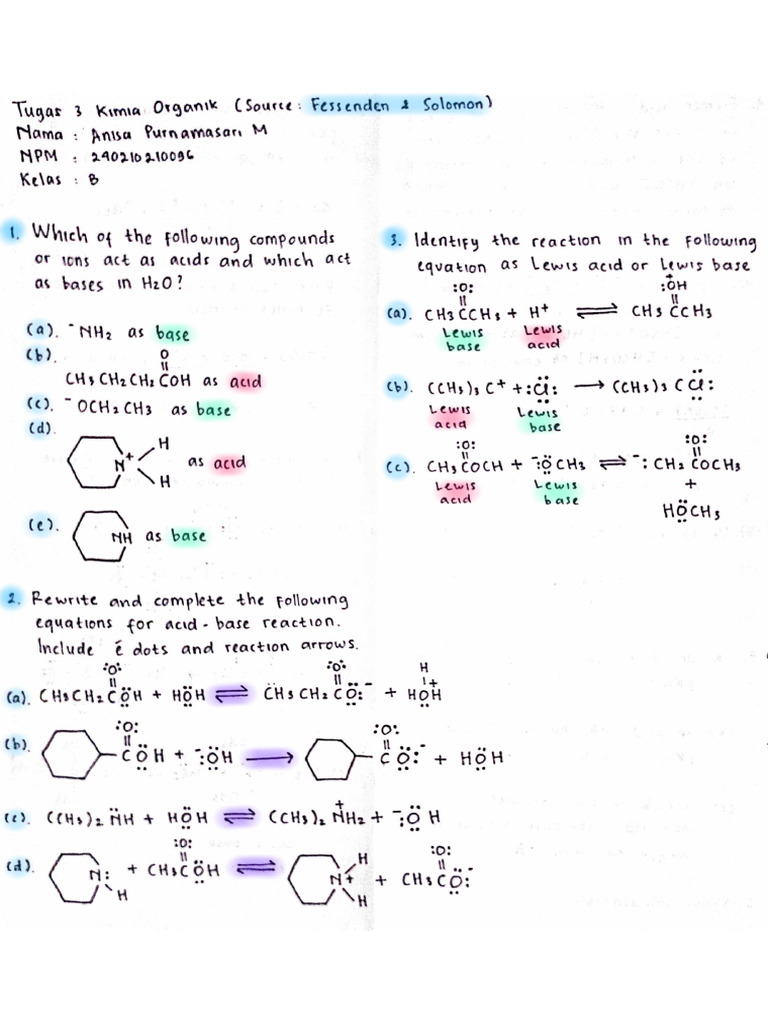 Organic Chemistry Chapter 3 | PDF