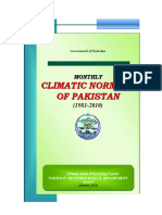 Pakistan Climatic Normals 1981-2010 PMD