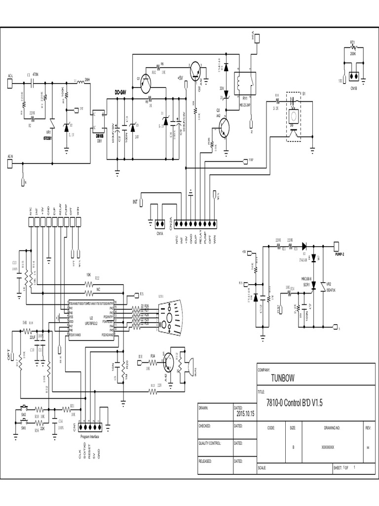 Control Board Design V1.5 Document | PDF | Classes Of Computers
