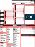 FlexD6 - Fantasy Character Sheet - v1.2