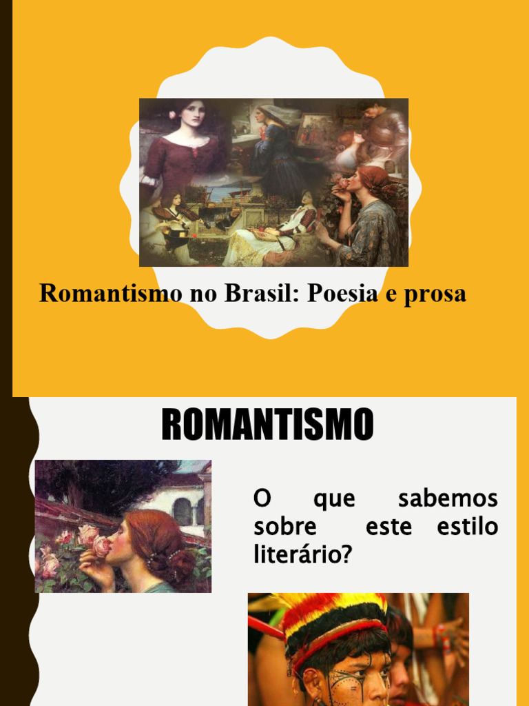 Romantismo no Brasil: Poesia e Prosa | PDF | Romantismo