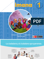 1 Rimana. Qichwa - Qullawpi Llamk'ana Mayt'u. Cuaderno de Trabajo - Comunicación 1° - Quechua Collao