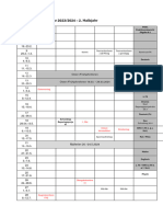 Klassenarbeitsplan 2. HJ Jg. 9