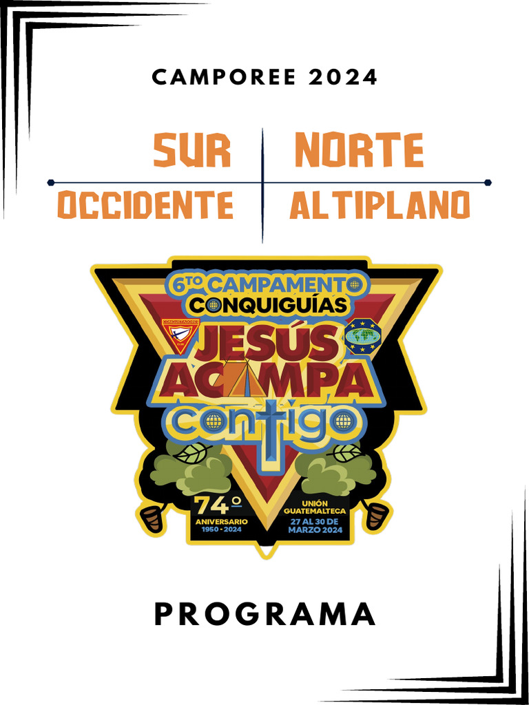 Programa Camporee 2025 PDF Ageism