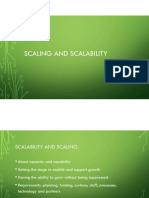 Scaling Abd Scalability