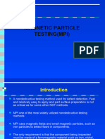 Magnetic Particle Testing (Mpi)