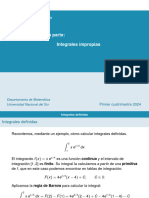 Integrales Impropias