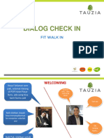 Check in Dialog Walking Guest