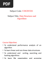 Algorithm, Notation, Performance Analysis