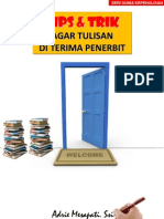 Tips Dan Trik Agar Tulisan Diterima Penerbit